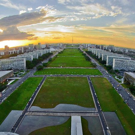 V822 Apart Aconchegante Em Frente Ao Shopping Brasília Exteriér fotografie