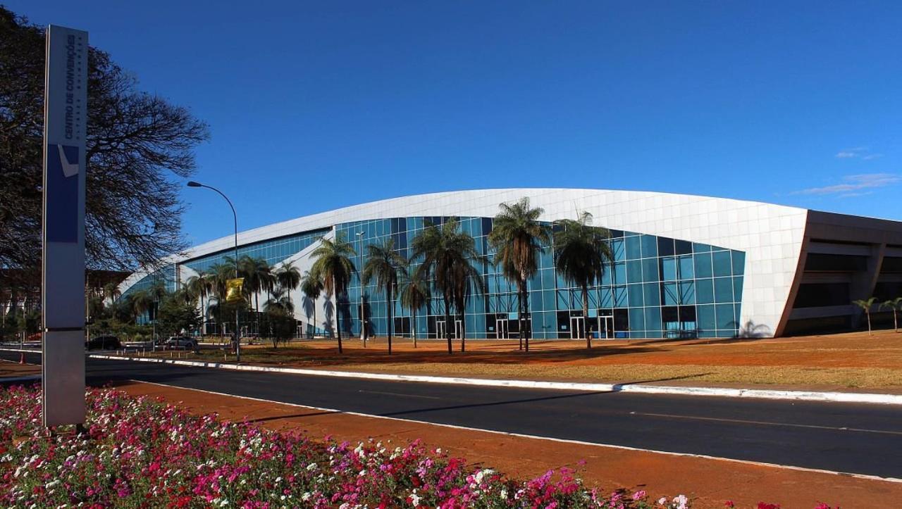 V822 Apart Aconchegante Em Frente Ao Shopping Brasília Exteriér fotografie